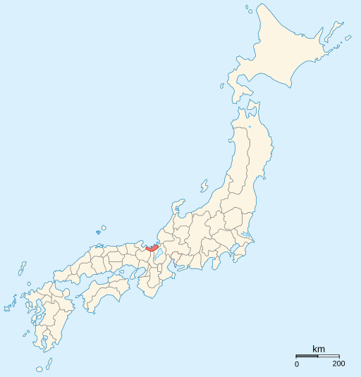 Provinces of Japan-Wakasa.svg