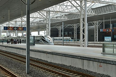 Quanzhou Railway Station Platform