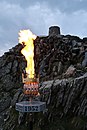 Jubilee beacon lit at Mount Snowdon