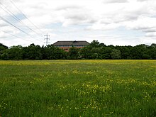 Quinton Meadows looking north to the business park