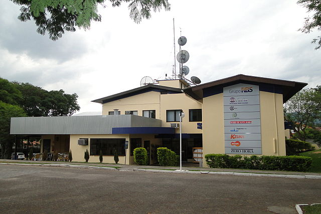 A sede da RBS TV Santa Maria