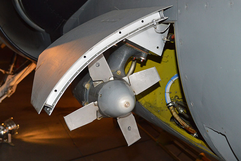 File:Ram Air Turbine on F-104S Starfighter (14199964717).jpg