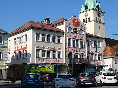 So kommt man zu Rathaus Voitsberg mit den Öffentlichen - Mehr zum Ort Hier