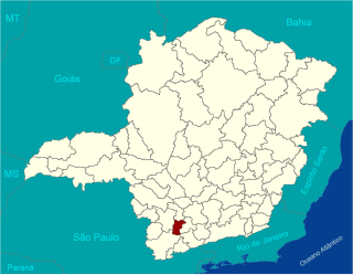 <span class="mw-page-title-main">Immediate Geographic Region of Varginha</span> Urban administrative region in Minas Gerais, Brazil