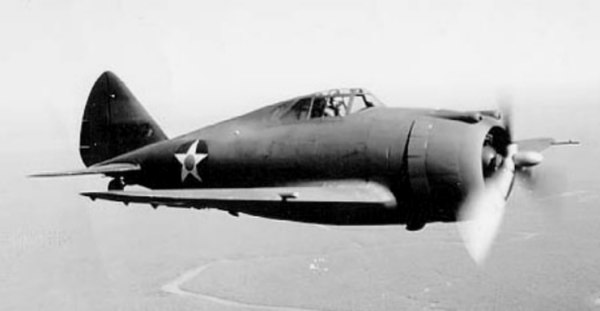 American prewar fighter Republic P-43 Lancer