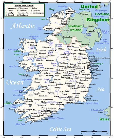 3 mai 1921 : l'Irlande est officiellement divisée en deux provinces