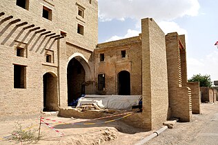 La citadelle, pendant les travaux de restauration de 2014.