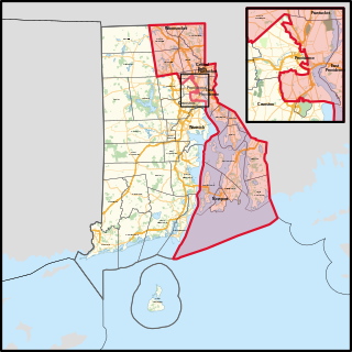 <span class="mw-page-title-main">Rhode Island's 1st congressional district</span> U.S. House district for Rhode Island