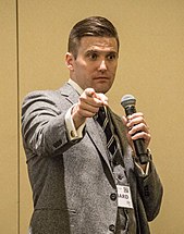 Richard B. Spencer claimed to have coined the term "alternative right" in 2008. Richard B. Spencer in 2016.jpg