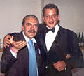Rino Barillari and Matt Damon, 1999, Rome, Italy.jpg