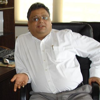 <span class="mw-page-title-main">Rakesh Jhunjhunwala</span> Indian businessman (1960–2022)