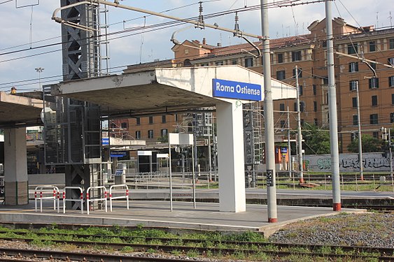 Roma Ostiense railway station