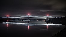 Rose Fitzgerald Kennedy Bridge (night view) Rose Fitzgerald Kennedy Bridge (night view).jpg