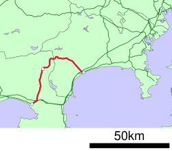 Carte de l'itinéraire de Gotemba Line.svg