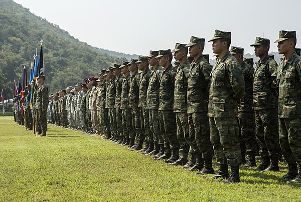 Royal Thai Army welcome members of Cobra Gold 2016