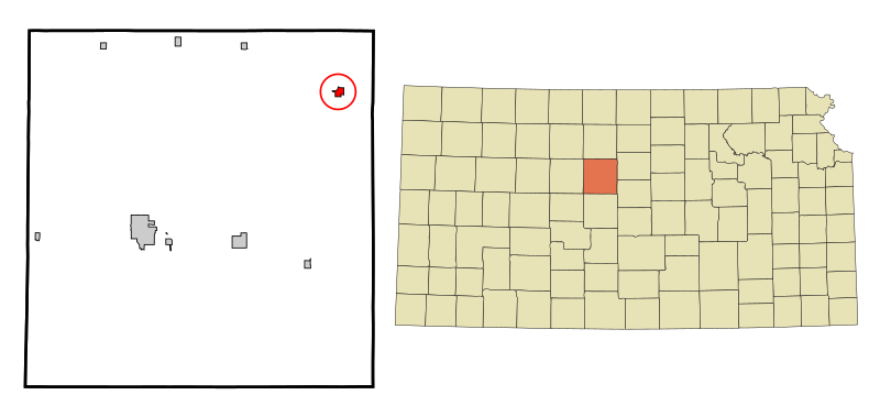 File:Russell County Kansas Incorporated and Unincorporated areas Lucas Highlighted.svg