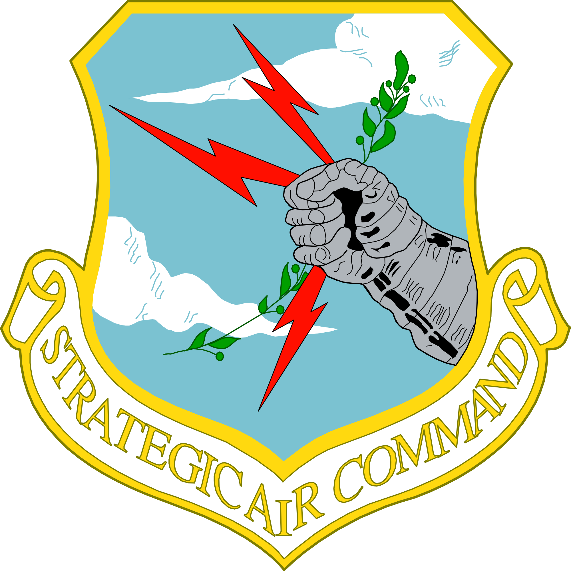 Strategic Air Command Emblems Wikimedia Commons