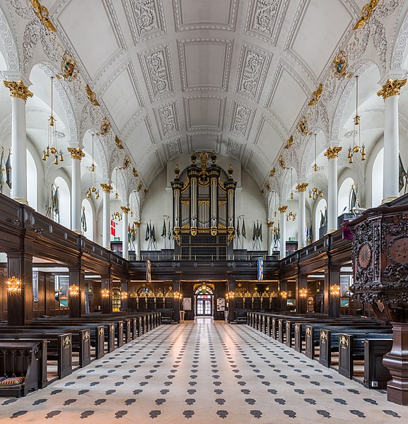 File:Saint Clement Danes Church Organ, London, UK - Diliff.jpg