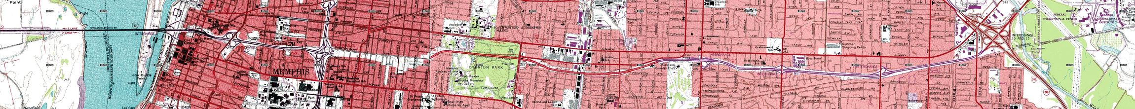 Sam Cooper Blvd USGS 1986 Topo map panorama 2.png