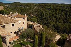 Skyline of Saumane-de-Vaucluse