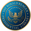 Ronald Reaganin presidenttikirjaston sinetti.svg