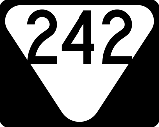 <span class="mw-page-title-main">Tennessee State Route 242</span> State highway in Tennessee, United States