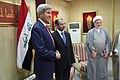 Secretary Kerry Poses for a Photo With Iraqi Council of Representatives Speaker al-Jabouri (15205487801).jpg