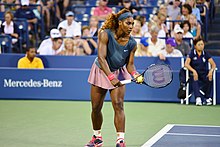 Serena Williams, the highest-paid woman in sports in 2017 Serena Williams (9634023394).jpg