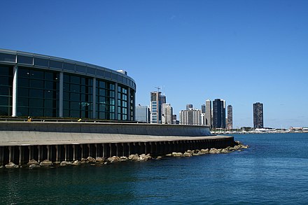 Shedd Aquarium on Lake Michigan