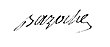 Signature de Claude Hubert Bazoche