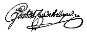 signature de François Goubert
