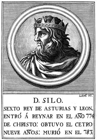 <span class="mw-page-title-main">Silo of Asturias</span> King of Asturias