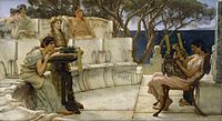 «Σαπφώ και Αλκαίος», 1881, Βαλτιμόρη, Walters Art Museum