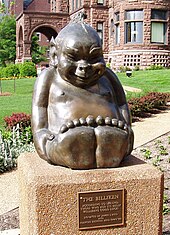Billiken statue on the campus of Saint Louis University Slu billiken.jpg
