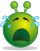 Smiley green alien cry.svg