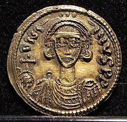 Solido di gisulfo II duke, benevento, 742-751, 01.jpg