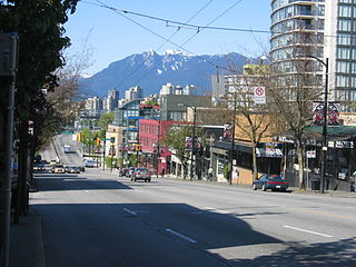 South Granville Rise Neighbourhood in Vancouver, British Columbia, Canada