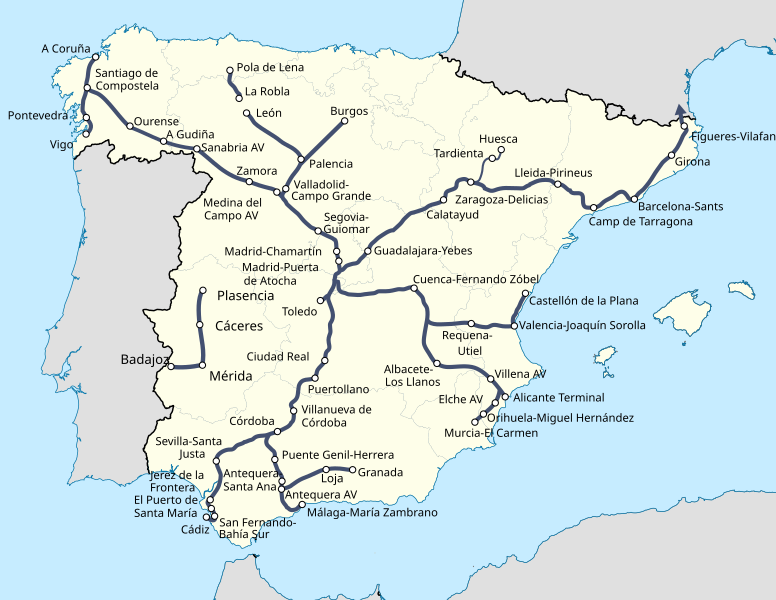 File:Spain High Speed Rail.svg