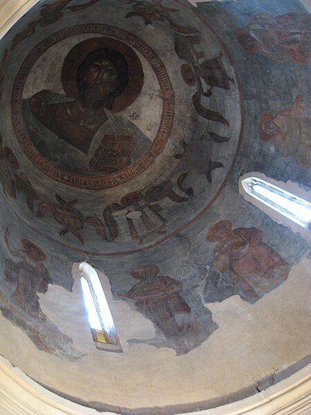 File:Spas na Ilyine - Christ Pantocrator, archangels and patriarchs.jpg