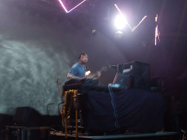 Squarepusher performing at Glade Festival in 2005