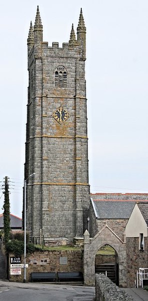 File:St Columb Minor Church Tower - geograph.org.uk - 128561.jpg