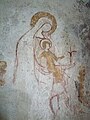 Vierge à l'enfant, cœur de l'église St-Sébastien de Bousselargues