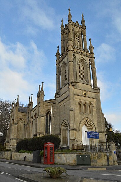How to get to St Stephen's Church, Bath with public transport- About the place
