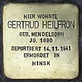 wikimedia_commons=File:Stolperstein.Neukölln.Friedelstraße 49.Gertrud Heilfron.5745.jpg