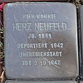 image=File:Stolperstein Fröndenberg Himmelmannplatz Herz Neufeld.jpg