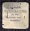 Камень преткновения Kreuznacher Str 9 (Stegl) Hirsch Glasstein.jpg