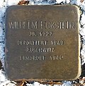 Stolperstein für Wilhelm Eckstein