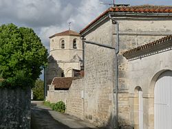 Skyline of Saint-Saturnin