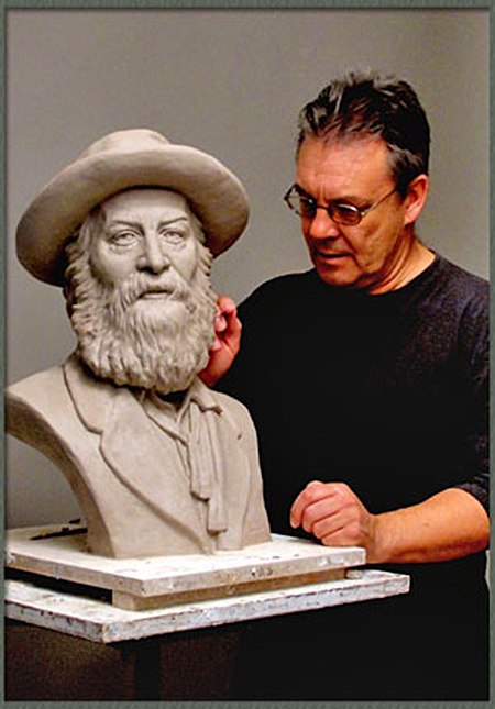 Stuart Williamson sculpting Walt Whitman.jpg