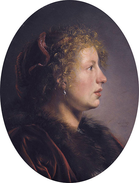 File:Study of a young woman in profile, by Salomon de Bray (1597-1664).jpg